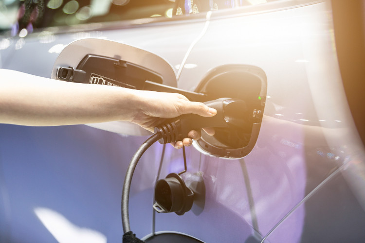 Electric Vehicle Charging Image